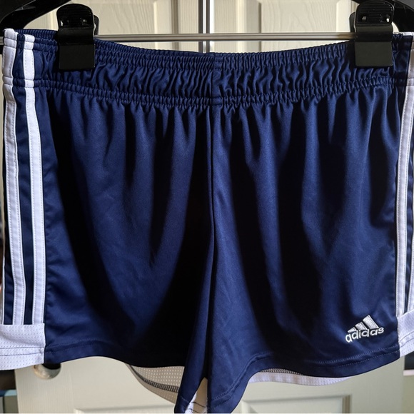 adidas Pants - Adidas Dark Blue Sports Shorts